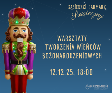 Wieńce bożonarodzeniowe: warsztat