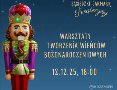 Wieńce bożonarodzeniowe: warsztat