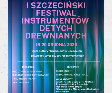 I Szczeciński Festiwal Instrumentów Dętych Drewnianych